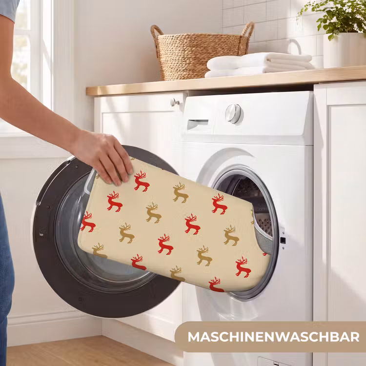 WC Vorleger - Muster - Hirsche - Beige — 7