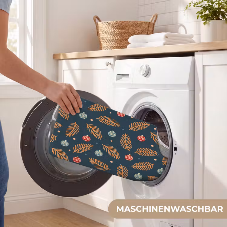 WC Vorleger - Muster - Weihnachten - Symbole - Dunkelblau — 7