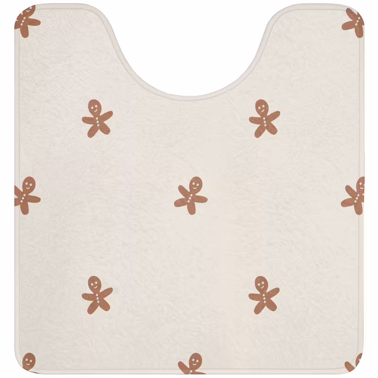 WC Vorleger - Muster - Kekse - Beige — 1