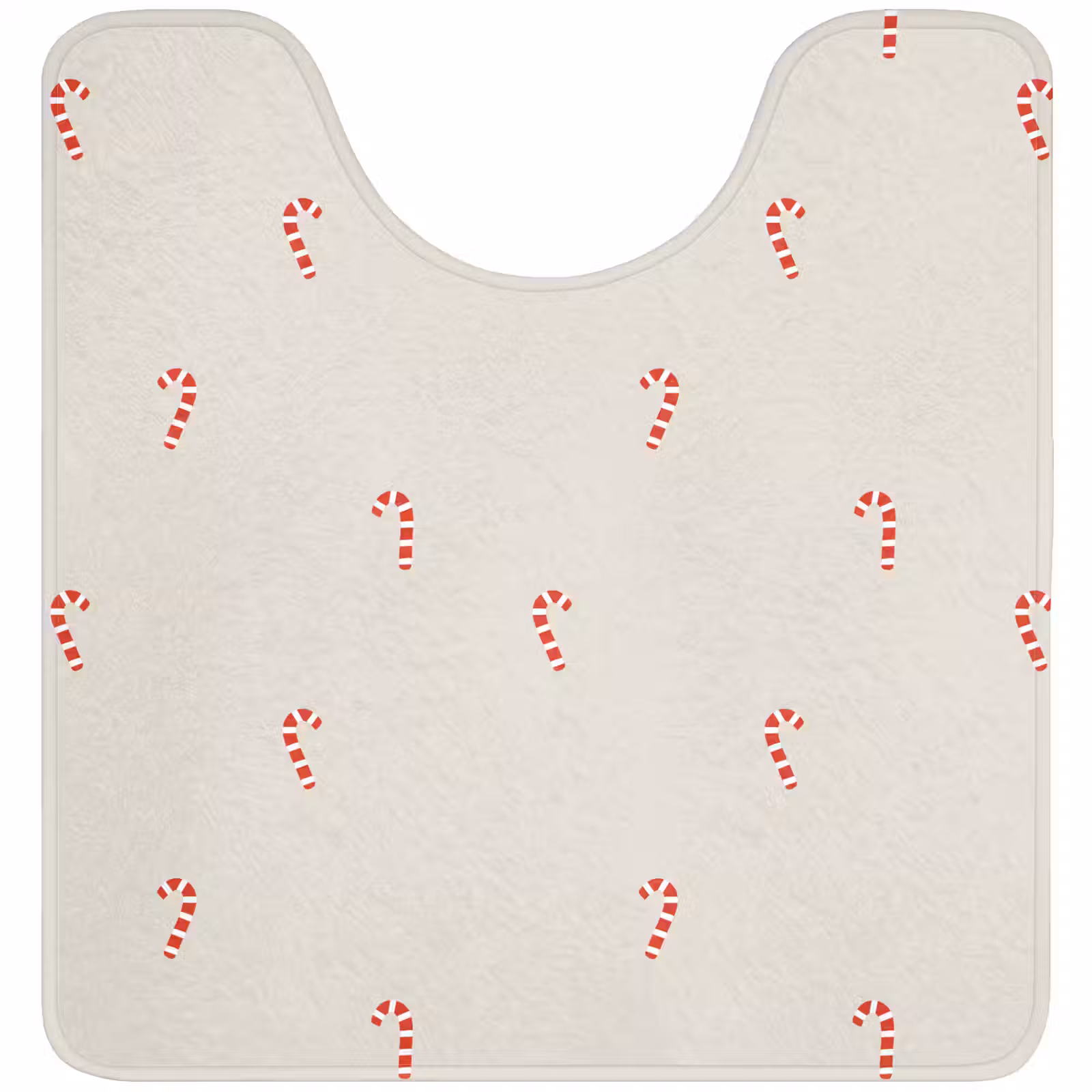 WC Vorleger - Muster - Säurestäbchen - Beige — 1