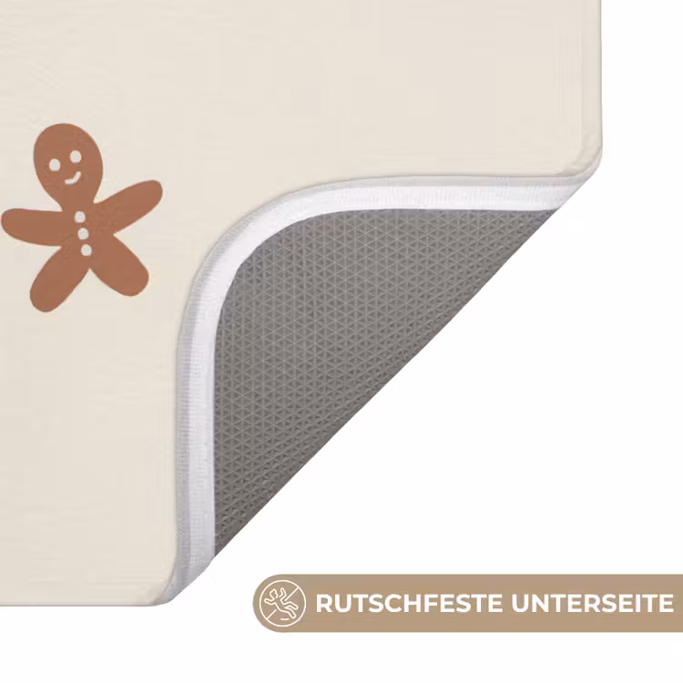 WC Vorleger - Muster - Kekse - Beige — 3