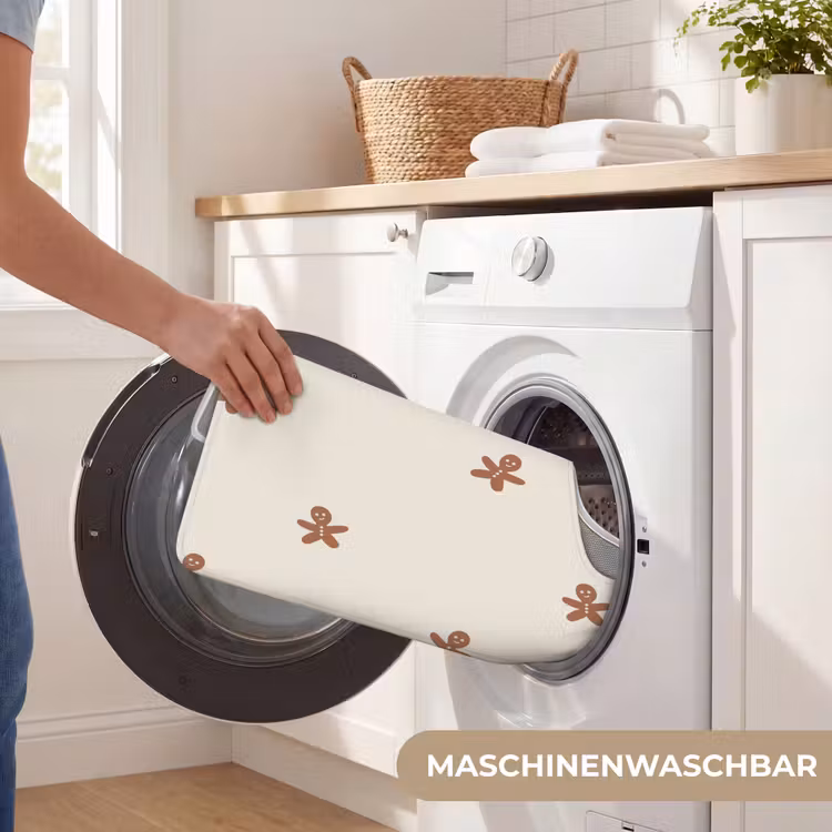 WC Vorleger - Muster - Kekse - Beige — 7