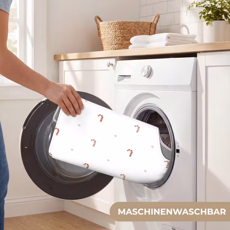 WC Vorleger - Muster - Sterne - Saurer Stock - Weiß — 7