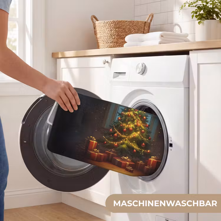 Badematte - Weihnachtsbaum - Geschenk - Winter — 7