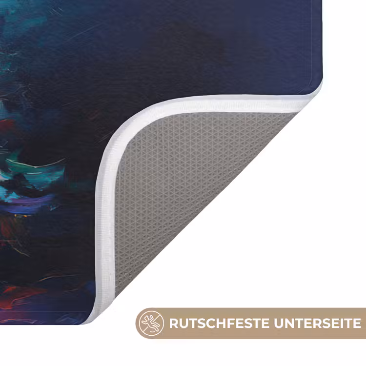 Badematte - Weihnachtsbaum - Weihnachten - Abstrakt - Farbenfroh — 3