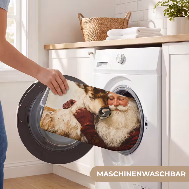 Badematte - Weihnachtsmann - Rentier - Weihnachten — 7