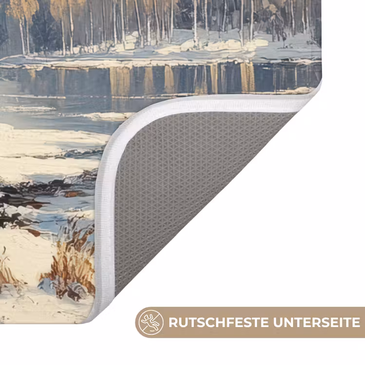 Badematte - Winter - Schnee - Zuhause - Natur — 3