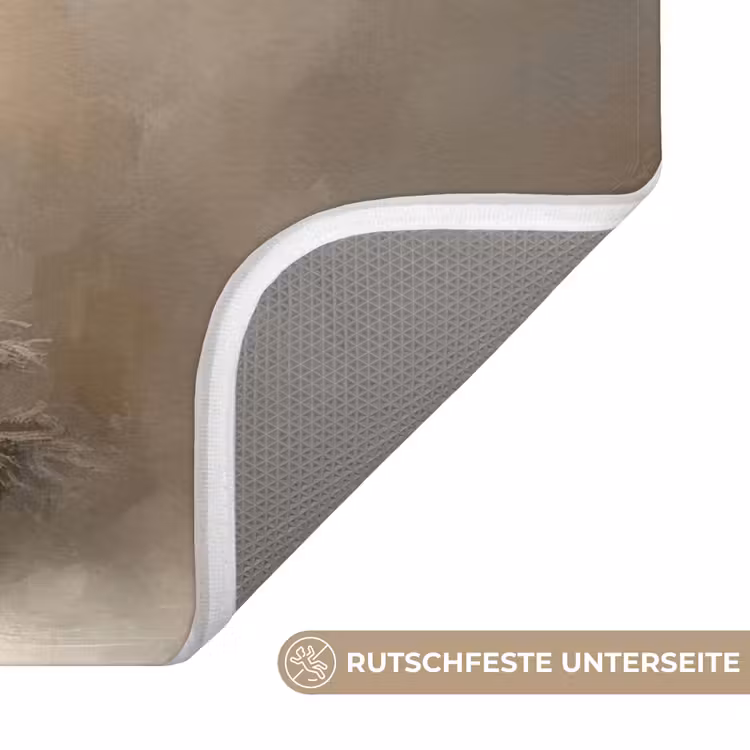 Badematte - Weihnachten - Weihnachtsbaum - Schnee - Kunst — 3