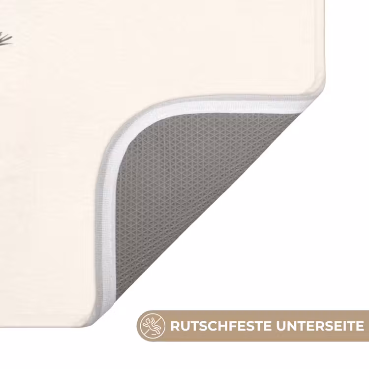 Badematte - Weihnachtsbaum - Weihnachten - Frohe Weihnachten - Beige — 3