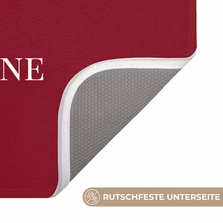 Badematte - Weihnachtsmann - Wein - Rot - Weihnachten - Weihnachtsmann — 3
