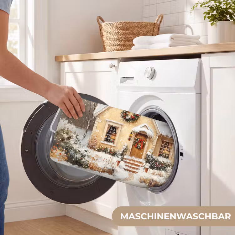 Badematte - Weihnachten - Zuhause - Winter - Schnee — 7