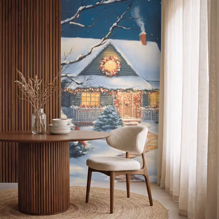 Tapete - Weihnachten - Weihnachtsbaum - Winter - Zuhause - Schnee — 4