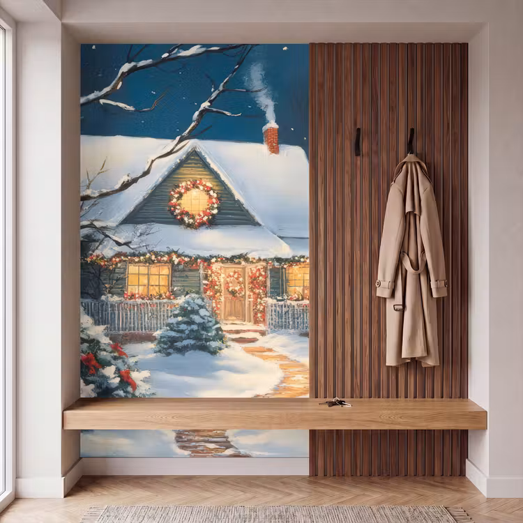 Tapete - Weihnachten - Weihnachtsbaum - Winter - Zuhause - Schnee — 5