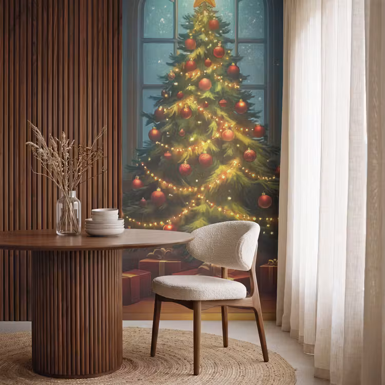 Tapete - Weihnachtsbaum - Geschenk - Winter — 4
