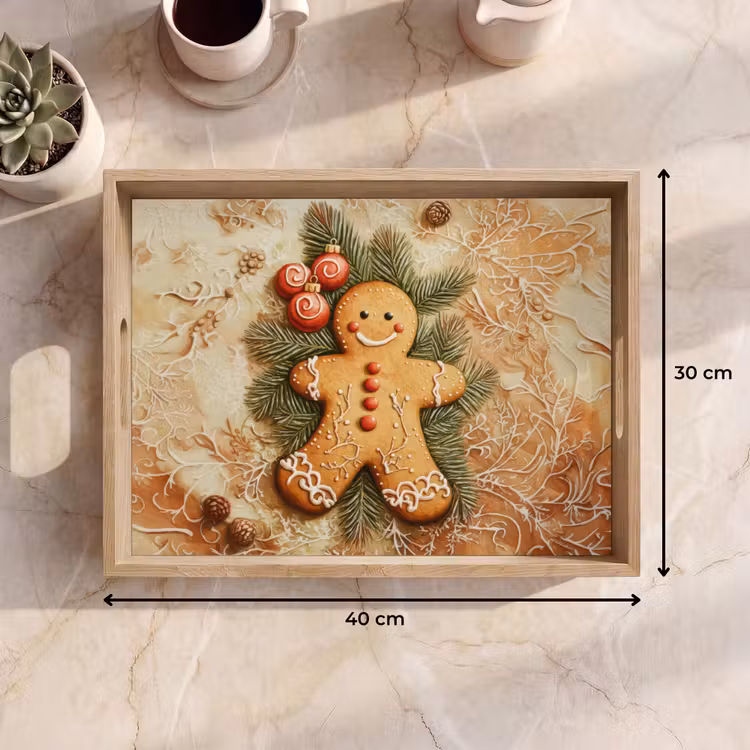 Tablett - Weihnachten - Plätzchen - Puppe - Spekulatius — 9