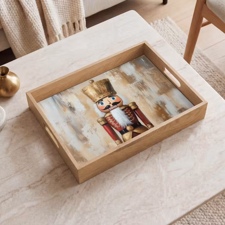 Tablett - Weihnachten - Puppe - Abstrakt — 2