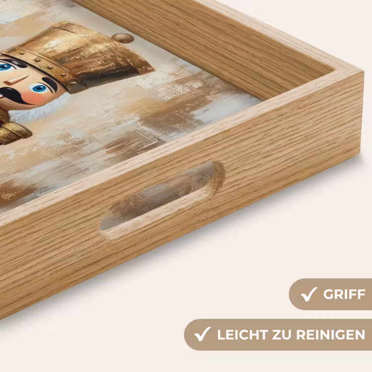 Tablett - Weihnachten - Puppe - Abstrakt — 5