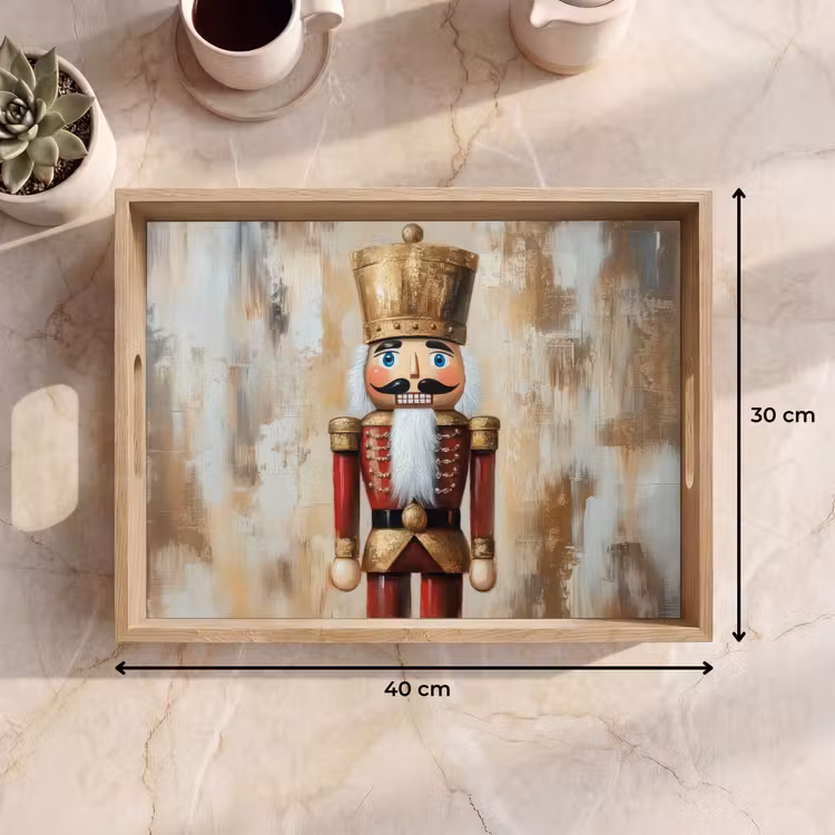 Tablett - Weihnachten - Puppe - Abstrakt — 9