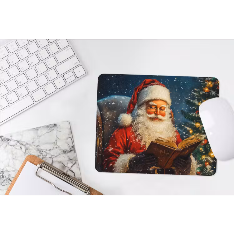 Mauspad - Weihnachtsmann - Weihnachten - Winter - Weihnachtsbaum — 2