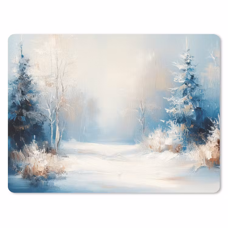 Mauspad - Wald – Winter – Natur – Abstrakt – Schnee — 1