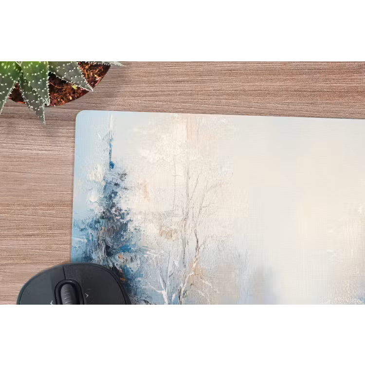 Mauspad - Wald – Winter – Natur – Abstrakt – Schnee — 4