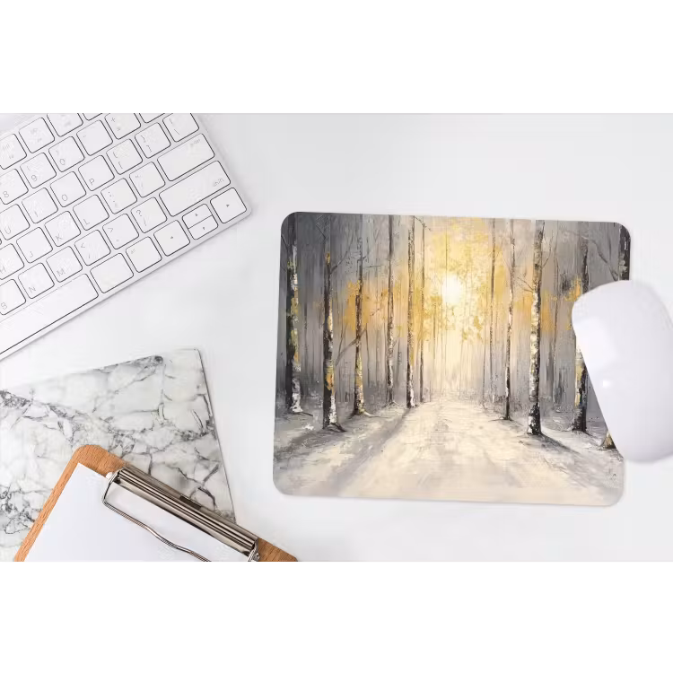 Mauspad - Winter - Abstrakt - Schnee - Natur - Sonne — 2