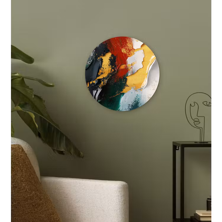 Forexbild Rund - Modern - Weihnachten - Abstrakt - Gold — 3