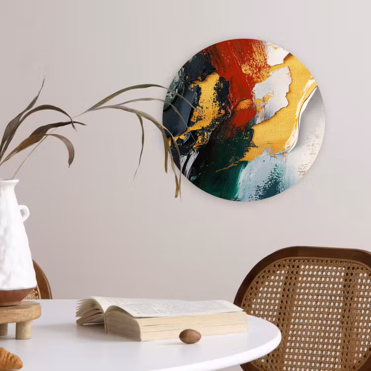 Forexbild Rund - Modern - Weihnachten - Abstrakt - Gold — 4