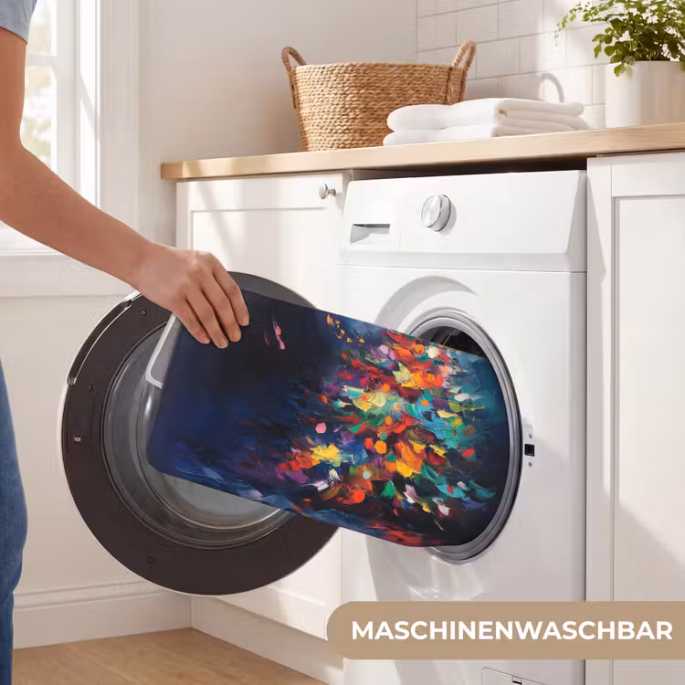 WC Vorleger - Weihnachtsbaum - Weihnachten - Abstrakt - Farbenfroh — 5
