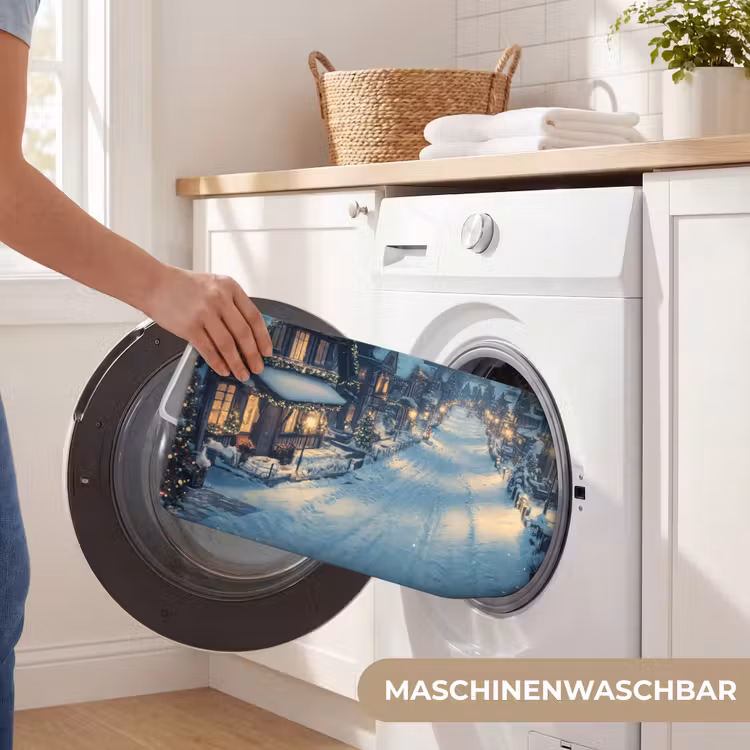 WC Vorleger - Weihnachtsdorf - Weihnachten - Schnee - Winter — 5