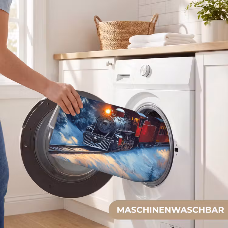 WC Vorleger - Zug - Weihnachten - Schnee - Weihnachtszug — 5