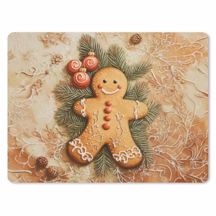 Mauspad - Weihnachten - Plätzchen - Puppe - Spekulatius — 1