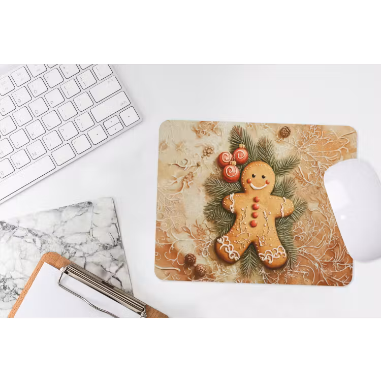 Mauspad - Weihnachten - Plätzchen - Puppe - Spekulatius — 2