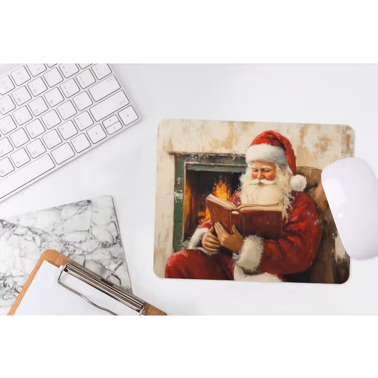 Mauspad - Weihnachten - Weihnachtsmann - Winter - Open Fireside — 2