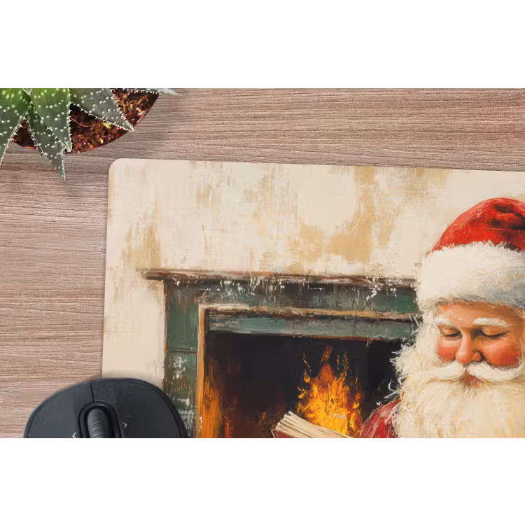 Mauspad - Weihnachten - Weihnachtsmann - Winter - Open Fireside — 4