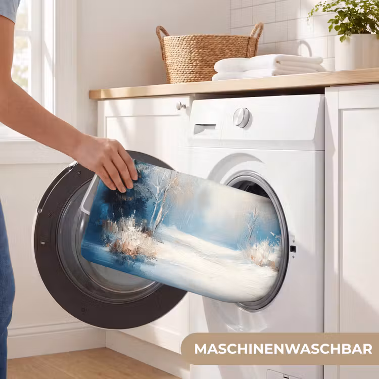 WC Vorleger - Wald – Winter – Natur – Abstrakt – Schnee — 5