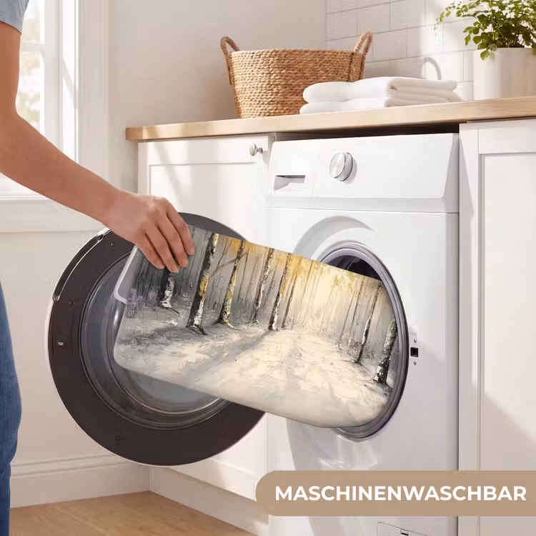WC Vorleger - Winter - Abstrakt - Schnee - Natur - Sonne — 5