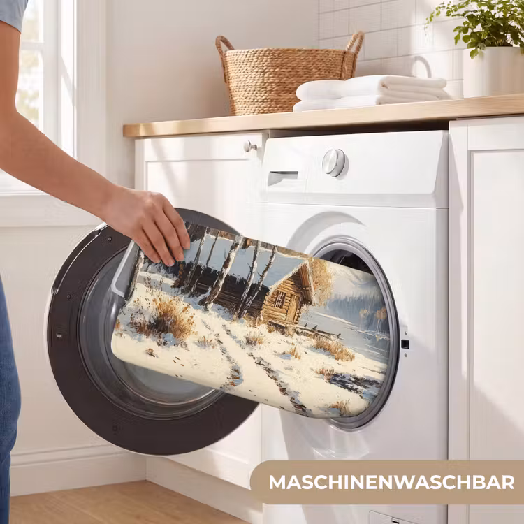 WC Vorleger - Winter - Schnee - Zuhause - Natur — 5