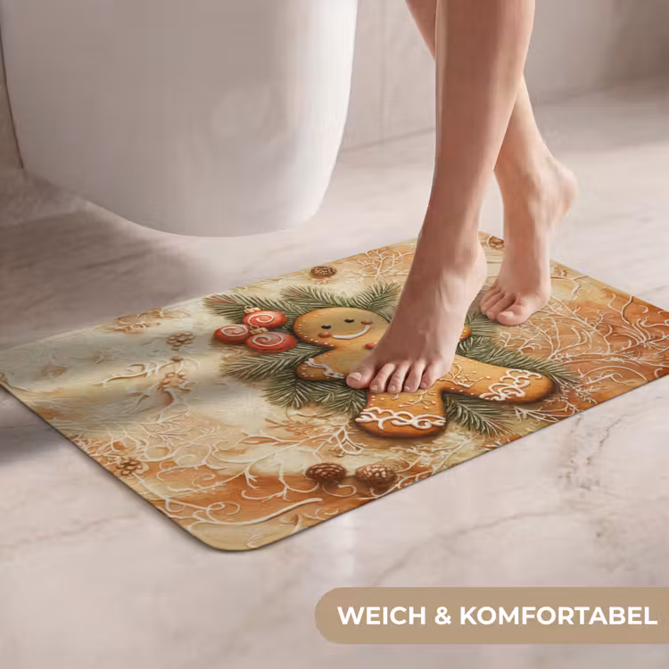 WC Vorleger - Weihnachten - Plätzchen - Puppe - Spekulatius — 7