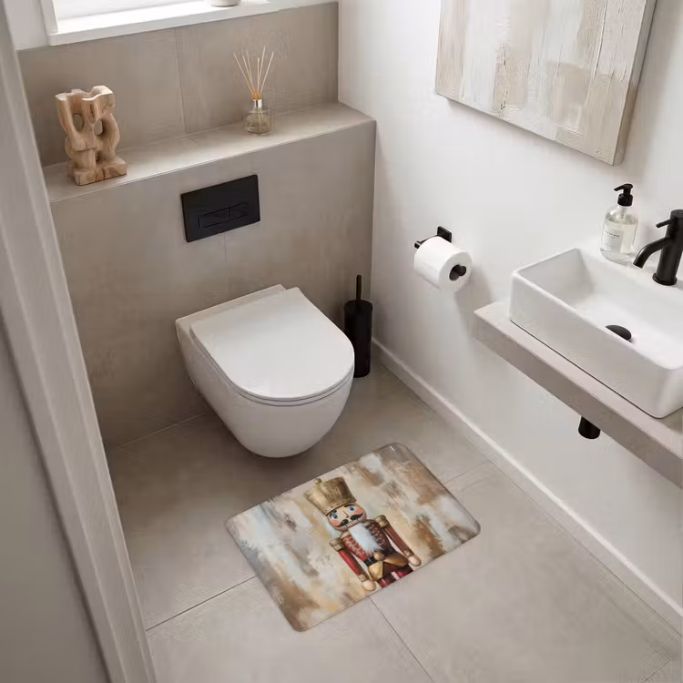 WC Vorleger - Weihnachten - Puppe - Abstrakt — 6