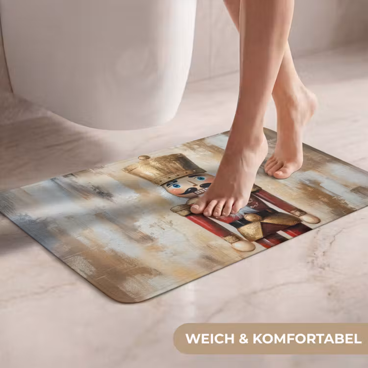 WC Vorleger - Weihnachten - Puppe - Abstrakt — 7