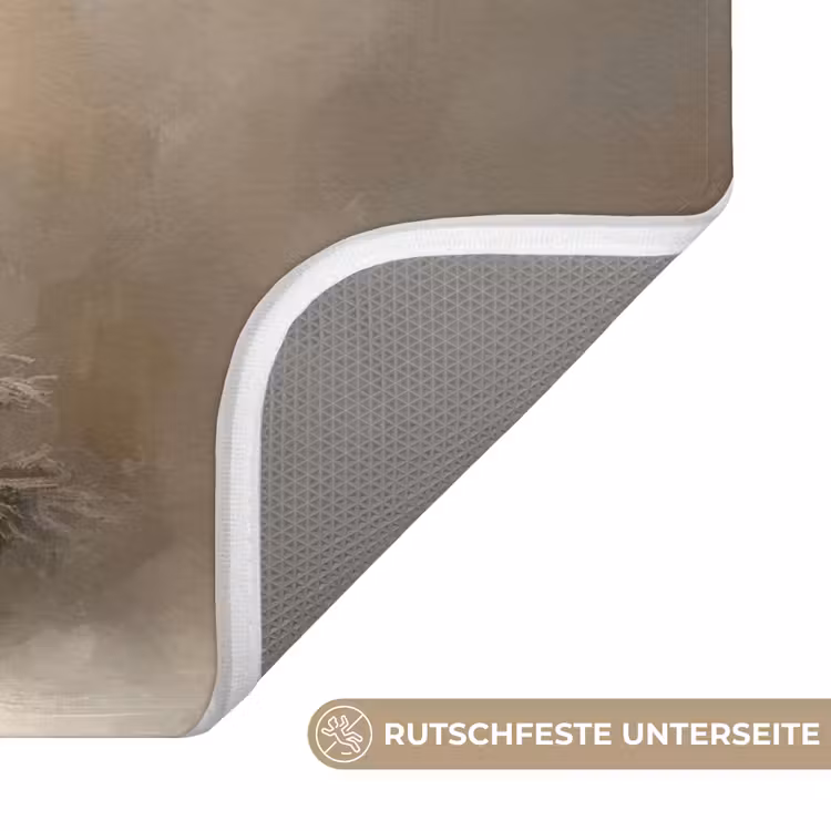 WC Vorleger - Weihnachten - Weihnachtsbaum - Schnee - Kunst — 3