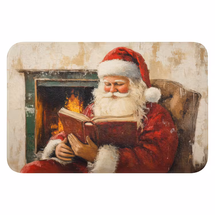WC Vorleger - Weihnachten - Weihnachtsmann - Winter - Open Fireside — 1