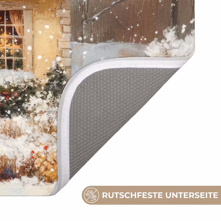 WC Vorleger - Weihnachten - Zuhause - Winter - Schnee — 3