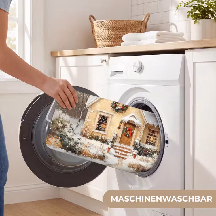WC Vorleger - Weihnachten - Zuhause - Winter - Schnee — 5