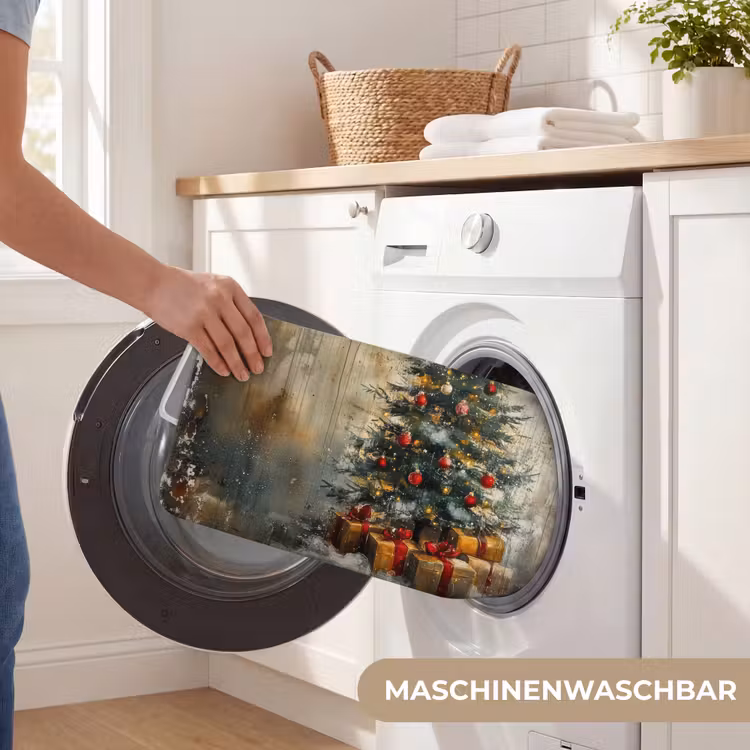 WC Vorleger - Weihnachtsbaum - Vintage - Weihnachten - Geschenk — 5