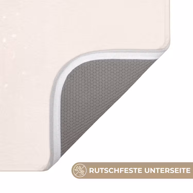 WC Vorleger - Weihnachtsmann - Weihnachten - Zitat - Beige — 3