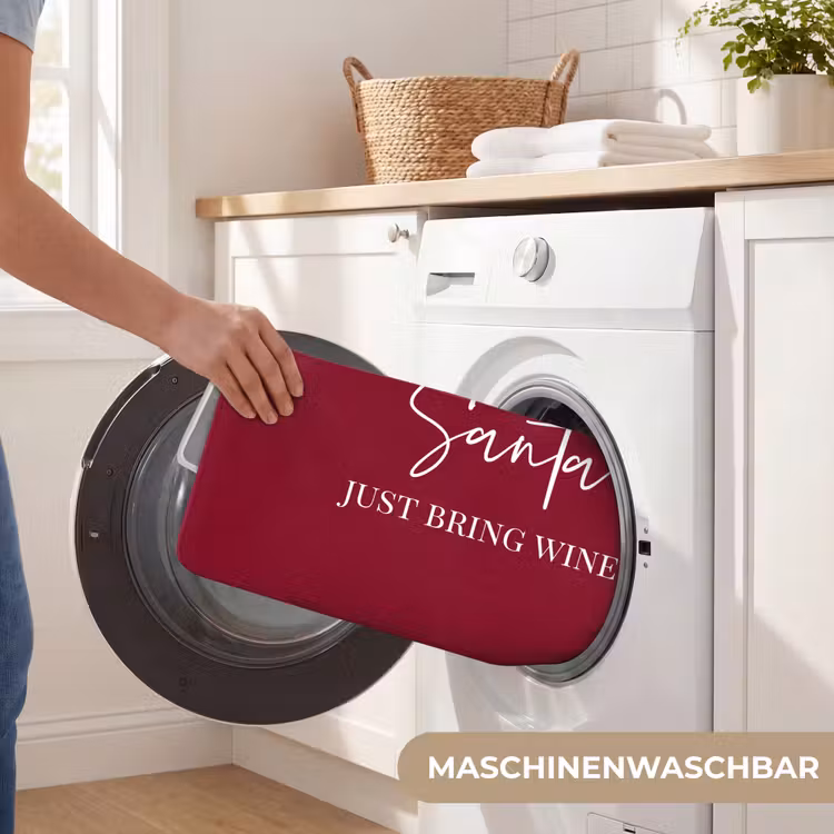 WC Vorleger - Weihnachtsmann - Wein - Rot - Weihnachten - Weihnachtsmann — 5