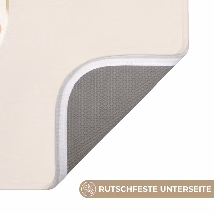 WC Vorleger - Zitat - Winter - Weihnachten - Beige - Weihnachtskugel — 3