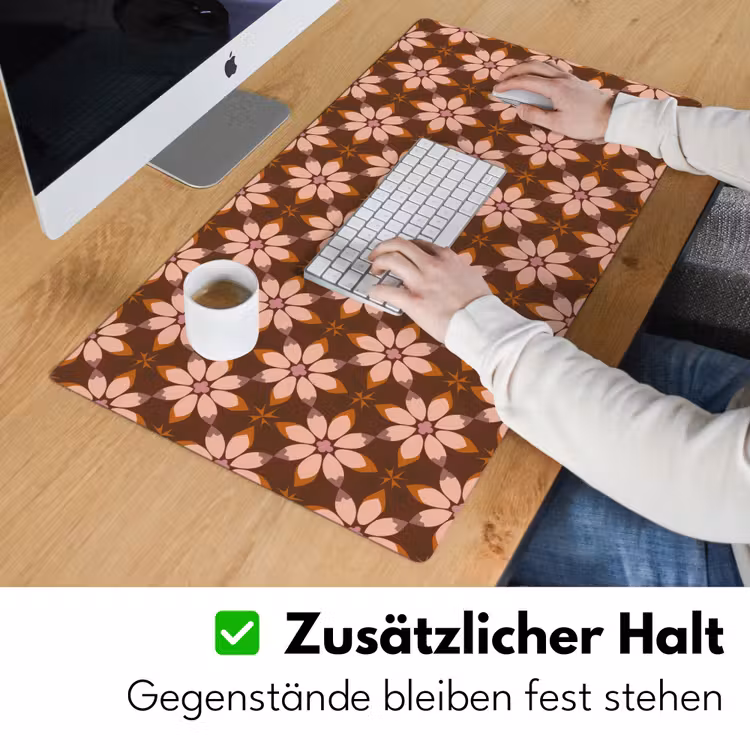 Schreibtischunterlage - Klassisch - Retro - Braun — 3